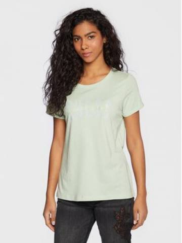 Guess Футболка W3RI16 K46D1 Зелений Regular Fit Guess Футболка W3RI16 K46D1 Зелений Regular Fit