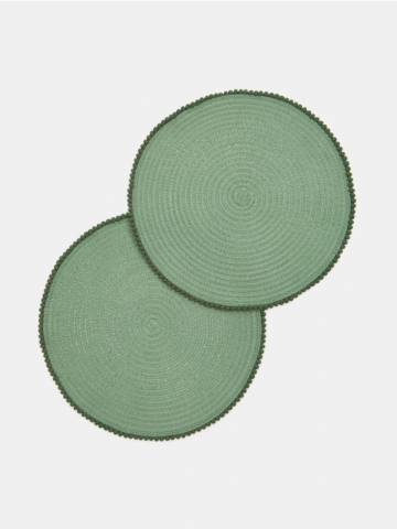 Сервірувальні підкладки, 2 шт. - зелений