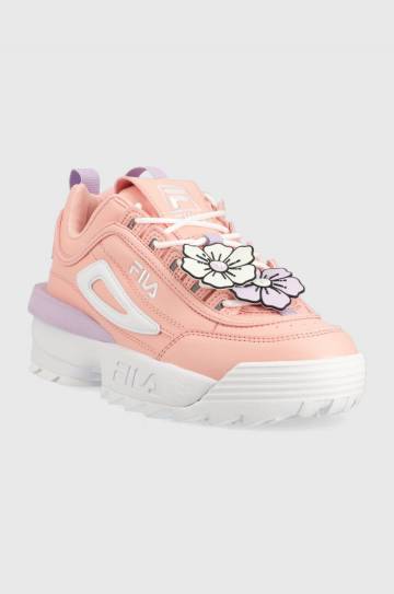 Кроссовки Fila DISRUPTOR FLOWER цвет розовый Кроссовки Fila DISRUPTOR FLOWER цвет розовый