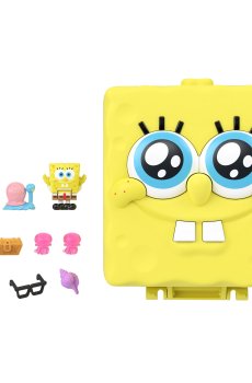 Ігровий набір Polly Pocket Sponge Bob Square Pants з мікрофігурками (JKC84)