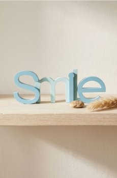 Стояча прикраса SMILE - light blue