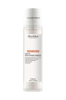 Крем для лица Dushka Face Cream с витаминным комплексом, от 16 лет, 50 мл