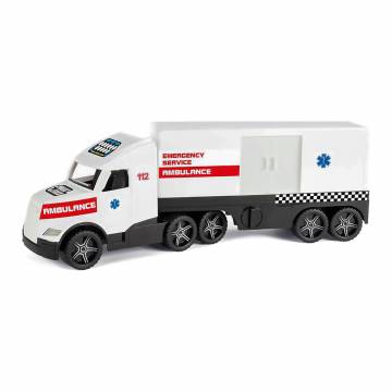Машинка Wader Magic truck Швидка допомога фари світяться (36210) Машинка Wader Magic truck Швидка допомога фари світяться (36210)