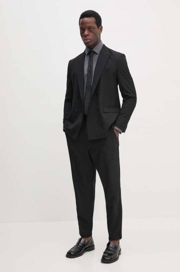 Рубашка Calvin Klein мужская цвет серый slim классический воротник Рубашка Calvin Klein мужская цвет серый slim классический воротник