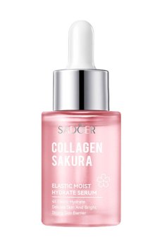 Сыворотка для лица Sadoer Collagen Sakura Elastic Moist Hydrate Serum с экстрактом сакуры, 30 мл