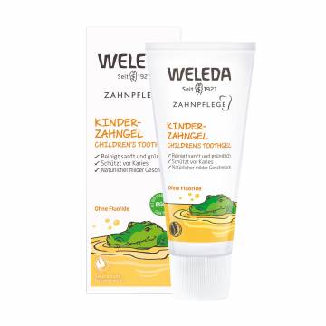 Детская гелевая зубная паста Weleda Childrens Toothgel без фтора, 50 мл