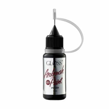 Краска для аэрографа Gloss Airbrush Paint UV/LED 023, 12 мл Краска для аэрографа Gloss Airbrush Paint UV/LED 023, 12 мл
