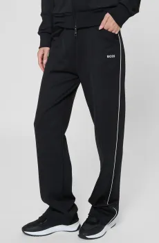Женские черные спортивные брюки Черный S BOSS 50544183;001