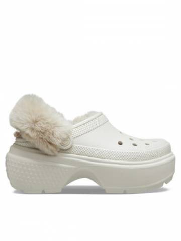 Crocs Шльопанці Stomp Lined Clog 208547 Бежевий Crocs Шльопанці Stomp Lined Clog 208547 Бежевий
