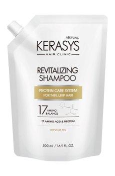 Ревитализирующий шампунь для волос KeraSys Hair Clinic System Revitalizing Shampoo, 500 мл (дойпак)