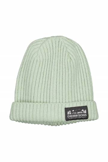 Детская шапка Didriksons BUS KDS BEANIE цвет зелёный Детская шапка Didriksons BUS KDS BEANIE цвет зелёный
