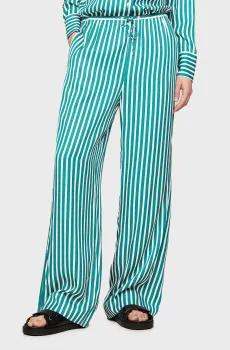 Женские брюки в полоску FLUID STRIPE PULL-ON Разноцветный S Tommy Hilfiger WW0WW41589