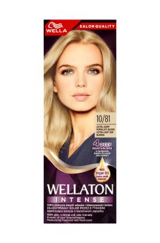 Интенсивная крем-краска для волос WELLA Wellaton Intense Color Cream 10/81 Ультрасветлый пепельный блонд, 110 мл