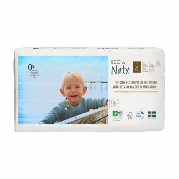 Подгузники-трусики органические Naty, размер 4 (8-15 кг), 36 шт Подгузники-трусики органические Naty, размер 4 (8-15 кг), 36 шт