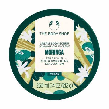 Скраб для тела The Body Shop Moringa Cream Body Scrub для сухой кожи, 250 мл Скраб для тела The Body Shop Moringa Cream Body Scrub для сухой кожи, 250 мл