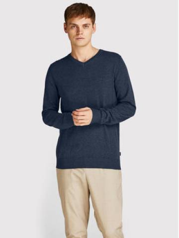 Jack&Jones Светр Emil 12208365 Cиній Regular Fit Jack&Jones Светр Emil 12208365 Cиній Regular Fit