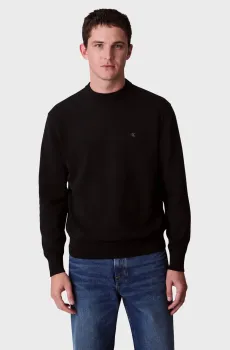 Мужской черный джемпер ESY FT Черный XXL Calvin Klein Jeans LV04RC309G