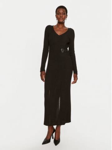 TWINSET Трикотажна сукня 242TP3440 Чорний Slim Fit TWINSET Трикотажна сукня 242TP3440 Чорний Slim Fit