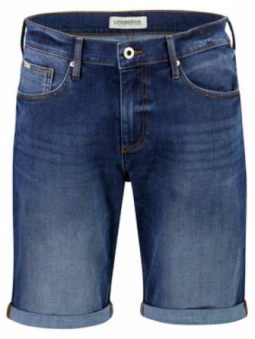 Lindbergh Джинсові шорти 30-550002HEA Голубий Regular Fit Lindbergh Джинсові шорти 30-550002HEA Голубий Regular Fit
