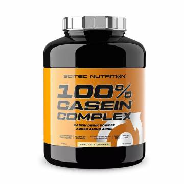 Пpoтeин Scitec Nutrition 100% Casein Complex Ваниль, в порошке, 2.35 кг
