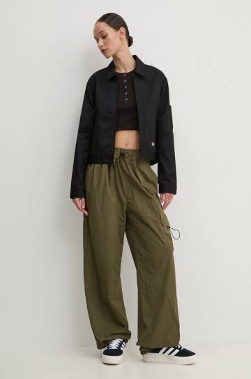 Спортивные штаны Dickies JACKSON цвет зелёный однотонные DK0A4YJC Спортивные штаны Dickies JACKSON цвет зелёный однотонные DK0A4YJC