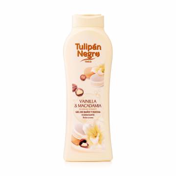 Гель для душа Tulipan Negro Bath And Shower Gel Ваниль и макадамия, 650 мл Гель для душа Tulipan Negro Bath And Shower Gel Ваниль и макадамия, 650 мл