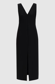 Черное платье Telorin из шелка