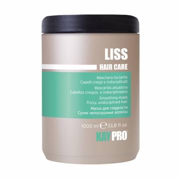 Разглаживающая маска KayPro Liss Hair Care Smoothing Mask для сухих непослушных волос, 1 л Разглаживающая маска KayPro Liss Hair Care Smoothing Mask для сухих непослушных волос, 1 л