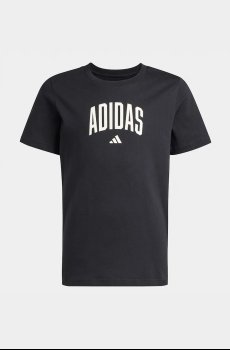 Детская хлопковая футболка adidas