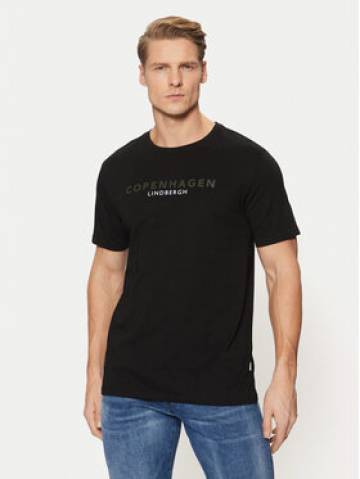 Lindbergh Футболка 30-400200 Чорний Relaxed Fit Lindbergh Футболка 30-400200 Чорний Relaxed Fit