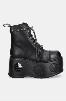 Кожаные полусапоги New Rock CRUST NEGRO, NEPTUNO / SPACE MUELLE TACON