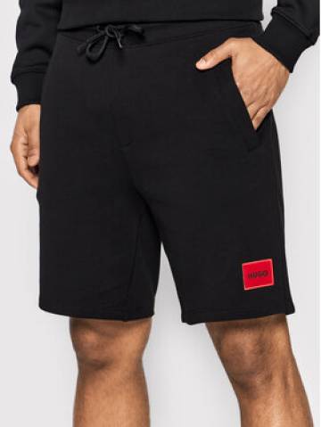 Hugo Спортивні шорти Diz222 50466196 Чорний Regular Fit Hugo Спортивні шорти Diz222 50466196 Чорний Regular Fit