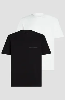 Мужская футболка (2 шт) Разноцветный XL Karl Lagerfeld A1M47097;998