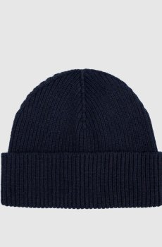 Синяя шапка из кашемира