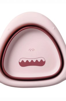 ​Тазик Babyhood Акула складний рожевий (BH-746BP)