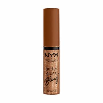 Увлажняющий блеск для губ NYX Professional Makeup Butter Gloss Bling 04 Pay Me In Gold, 8 мл Увлажняющий блеск для губ NYX Professional Makeup Butter Gloss Bling 04 Pay Me In Gold, 8 мл
