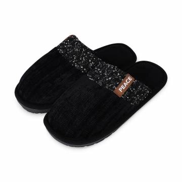 Мужские комнатные тапочки 2Step закрытые, черные, размер 40-41 (WMSL2023-7-Blk) Мужские комнатные тапочки 2Step закрытые, черные, размер 40-41 (WMSL2023-7-Blk)