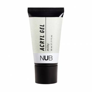 Акриловый гель для ногтей NUB Acryl Gel 06 Milky, 30 мл Акриловый гель для ногтей NUB Acryl Gel 06 Milky, 30 мл