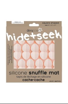 Коврик для обнюхивания для домашнего питомца Dexypaws Blush Pink Silicone Snuffle Mat