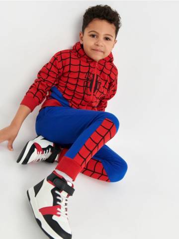 Комплект: худі та штани Spider-Man - червоний Комплект: худі та штани Spider-Man - червоний