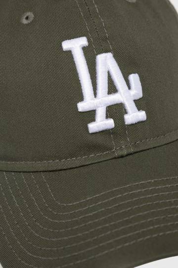 Хлопковая кепка New Era цвет зелёный с аппликацией LOS ANGELES DODGERS Хлопковая кепка New Era цвет зелёный с аппликацией LOS ANGELES DODGERS