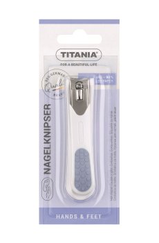 Книпсер для ногтей Titania Soft-Touch голубой (1052-2ST B блідо-син)