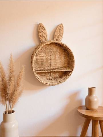 Настінна полиця - бежевий