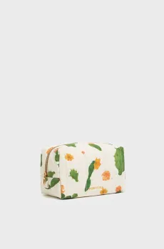 Женская белая косметичка с узором Белый ONESIZE Bimba Y Lola 251BBK471.11127