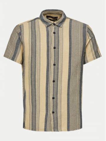 INDICODE Сорочка Rafko 20-471 Бежевий Regular Fit INDICODE Сорочка Rafko 20-471 Бежевий Regular Fit