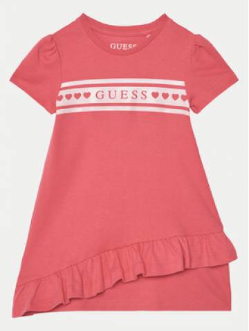 Guess Повсякденна сукня K5RK04 KA6W4 Рожевий Regular Fit Guess Повсякденна сукня K5RK04 KA6W4 Рожевий Regular Fit
