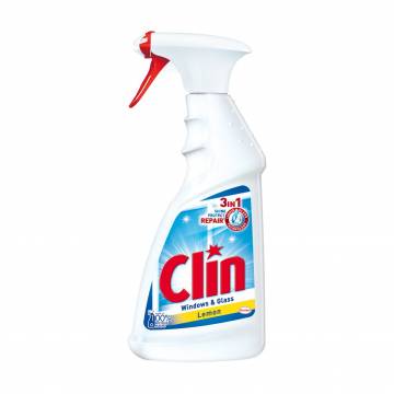 Средство для мытья окон и стекла Clin Windows & Glass Lemon, 500 мл Средство для мытья окон и стекла Clin Windows & Glass Lemon, 500 мл