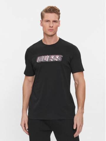 Guess Футболка Nikolas Z4RI10 I3Z14 Чорний Regular Fit Guess Футболка Nikolas Z4RI10 I3Z14 Чорний Regular Fit