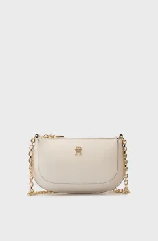 Женская белая сумка GLAM Белый ONESIZE Tommy Hilfiger AW0AW18142