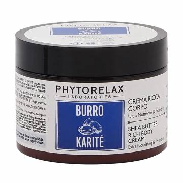 Крем для тела Phytorelax Laboratories Shea Butter Rich Body Cream Питание и защита, 250 мл Крем для тела Phytorelax Laboratories Shea Butter Rich Body Cream Питание и защита, 250 мл
